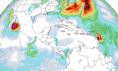 Hurricane Tammy, Hurricane Norma, Cabo San Lucas, Mexico, Atlantic, Pacific, National Hurricane Center, Antigua, Barbuda, Leeward Islands, Guadeloupe, Dominica, Baja California Sur, Sinaloa