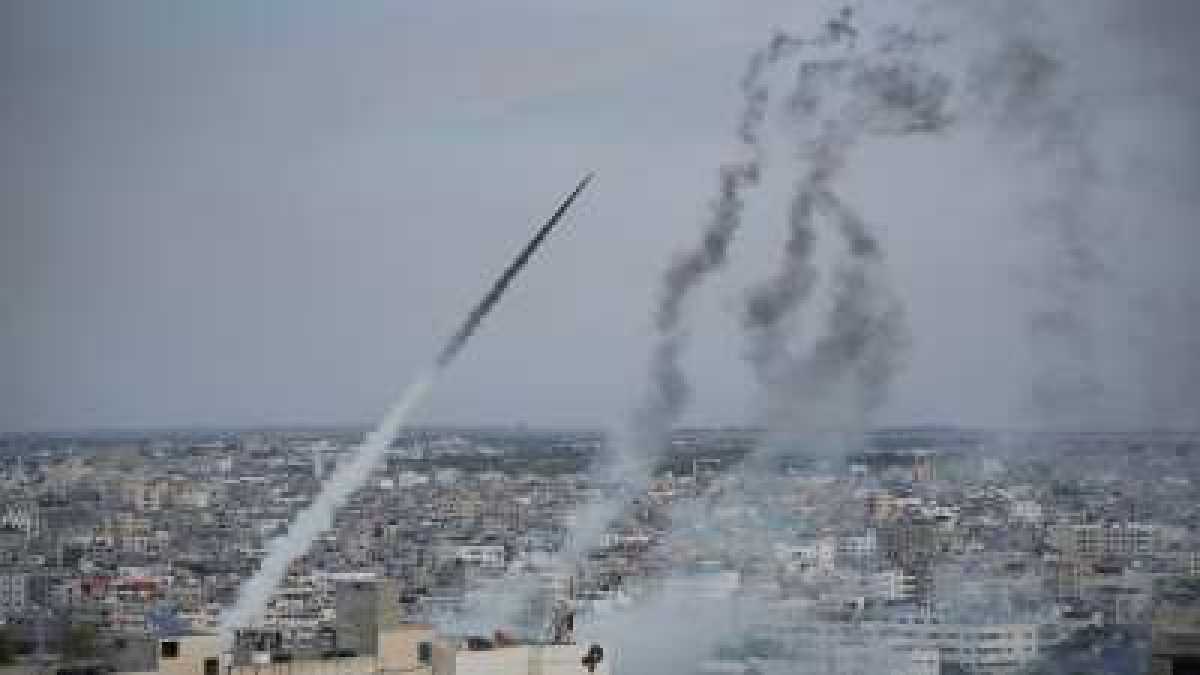 Palestinian Militants Launch Barrage Of Rockets On Israel