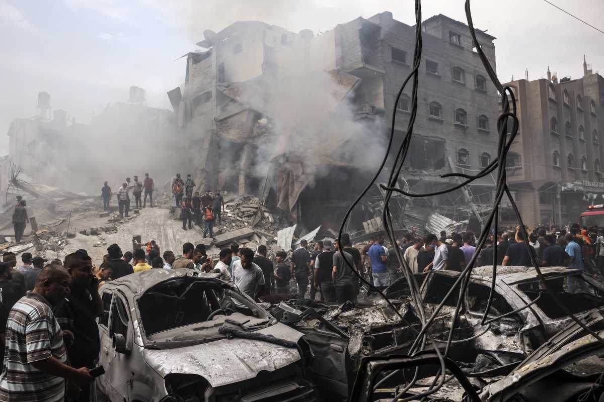 Tragedy Strikes In The Israel Palestine Conflict: Palestinian Man Finds His Beloved Dead In The Rubble