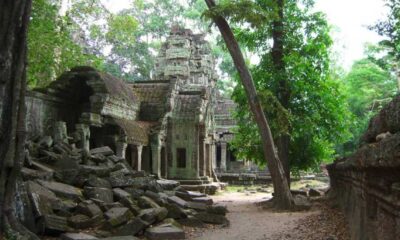 Ancient City Submerged In Amazon River