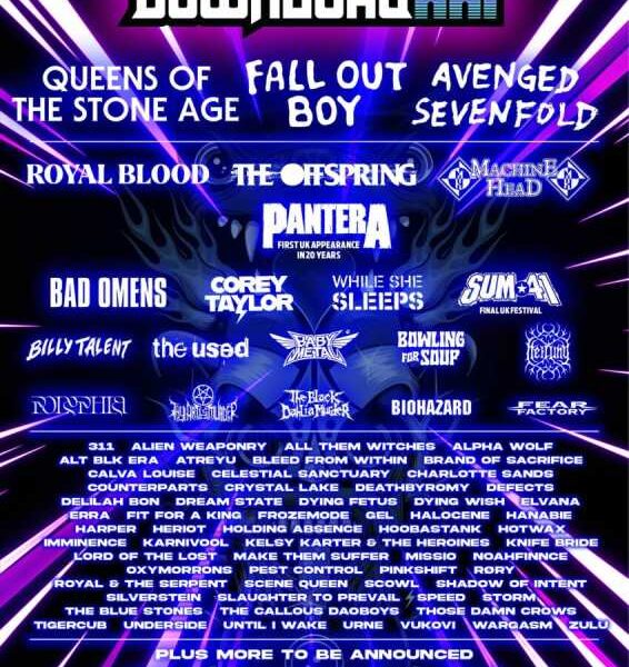 Download Festival 2024 Lineup Unveiled: Queens Of The Stone Age, Fall ...