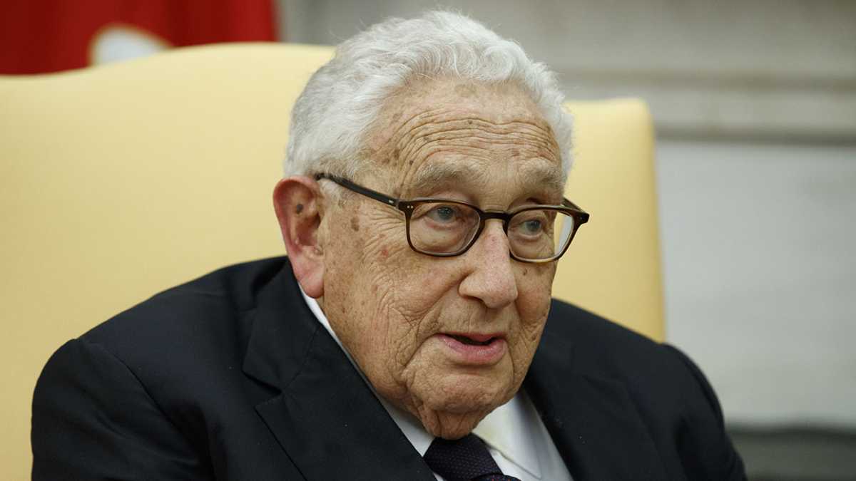 Former Us Secretary Of State Henry Kissinger Passes Away At Age 100