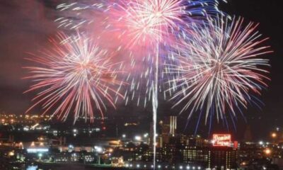 Fireworks Spark Joy And Celebration In Downtown