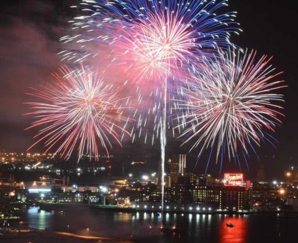 Fireworks Spark Joy And Celebration In Downtown