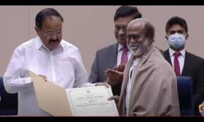 Superstar Rajinikanth Receives Lifetime Achievement Award