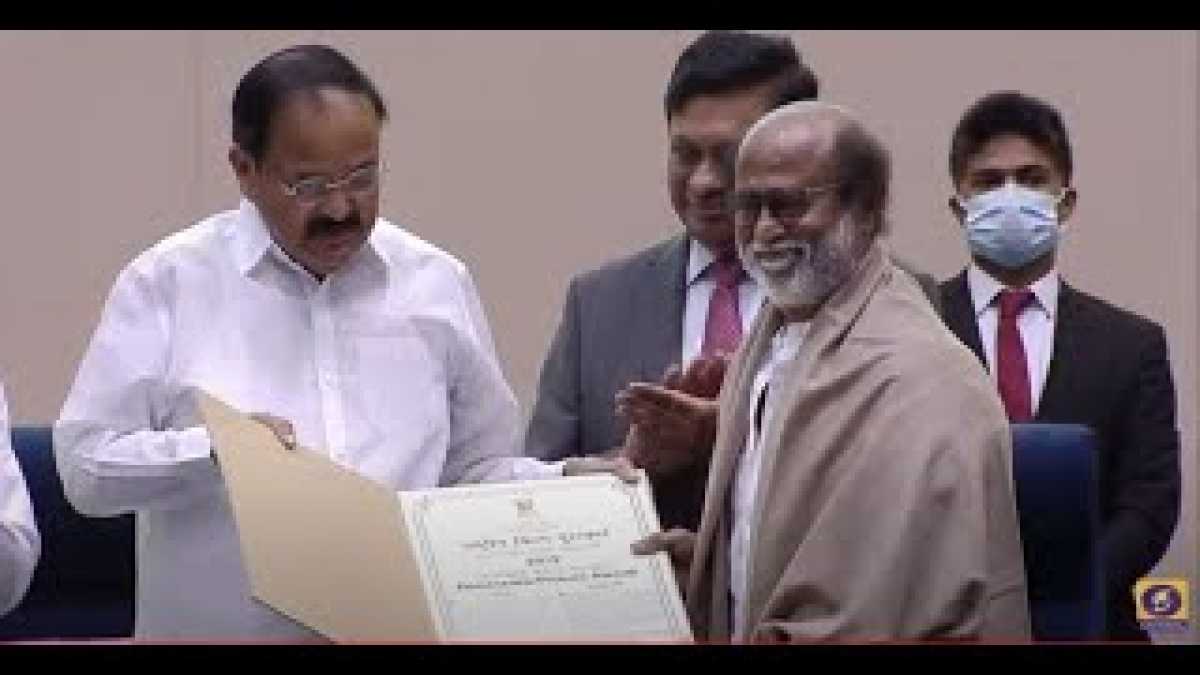 Superstar Rajinikanth Receives Lifetime Achievement Award