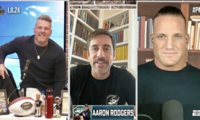 Aaron Rodgers Will Not Return To The Pat Mcafee Show Following Feud With Jimmy Kimmel