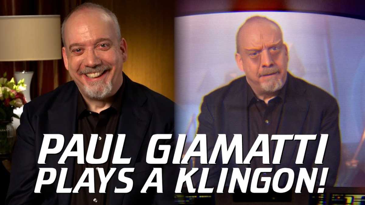 Actor Paul Giamatti Auditions For Klingon Role In Star Trek