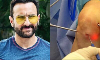 Actor Saif Ali Khan Admitted To Hospital For Knee Surgery; Fracture In Shoulder