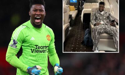 Andre Onana Flies Straight To Africa Cup Of Nations After Manchester United's Draw With Tottenham