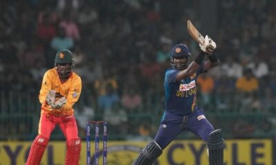 Angelo Mathews Shines As Sri Lanka Clinches Thrilling Victory Over Zimbabwe In 1st T20i