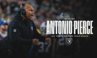 Antonio Pierce Named Head Coach Of The Las Vegas Raiders