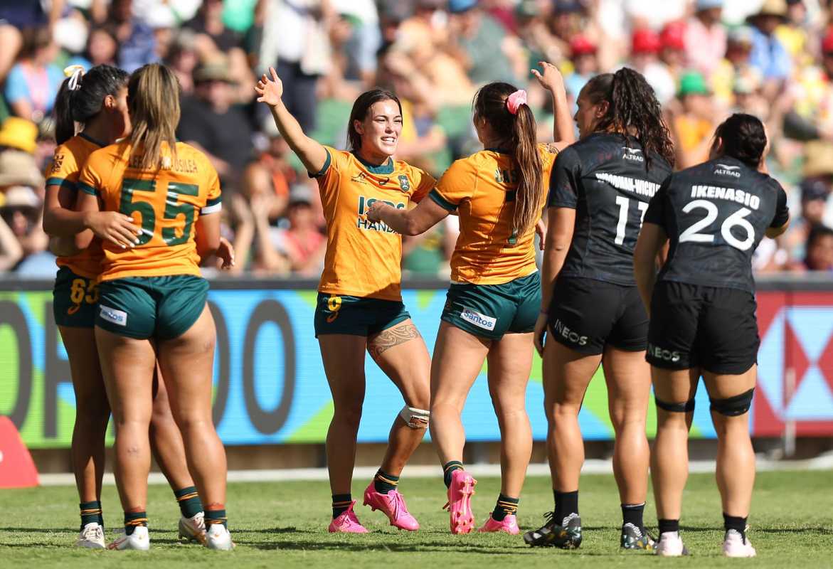 Australia Advances To Semifinals In Perth Sevens