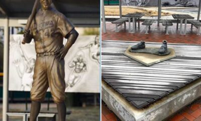 Beloved Jackie Robinson Statue Found Burned And Destroyed In Wichita Park