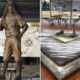 Beloved Jackie Robinson Statue Found Burned And Destroyed In Wichita Park