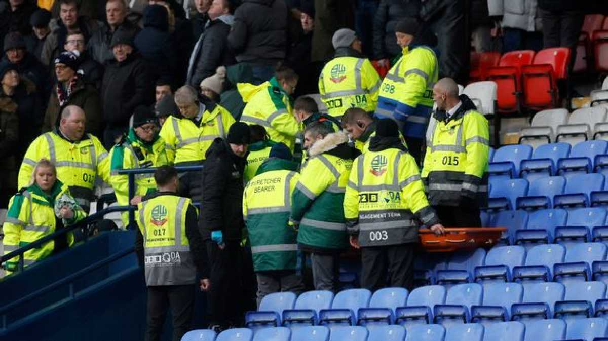 Bolton Wanderers Match Abandoned After Medical Emergency In Crowd