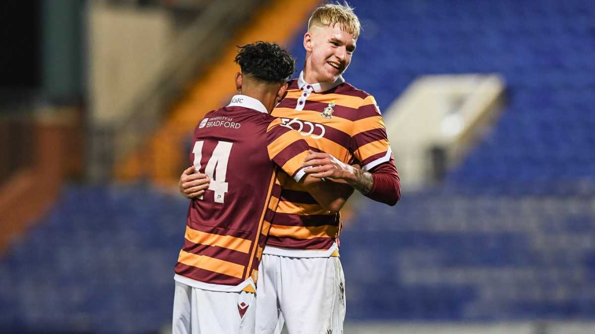 Bradford City U 19s Secure 3 0 Victory Over Harrogate Town