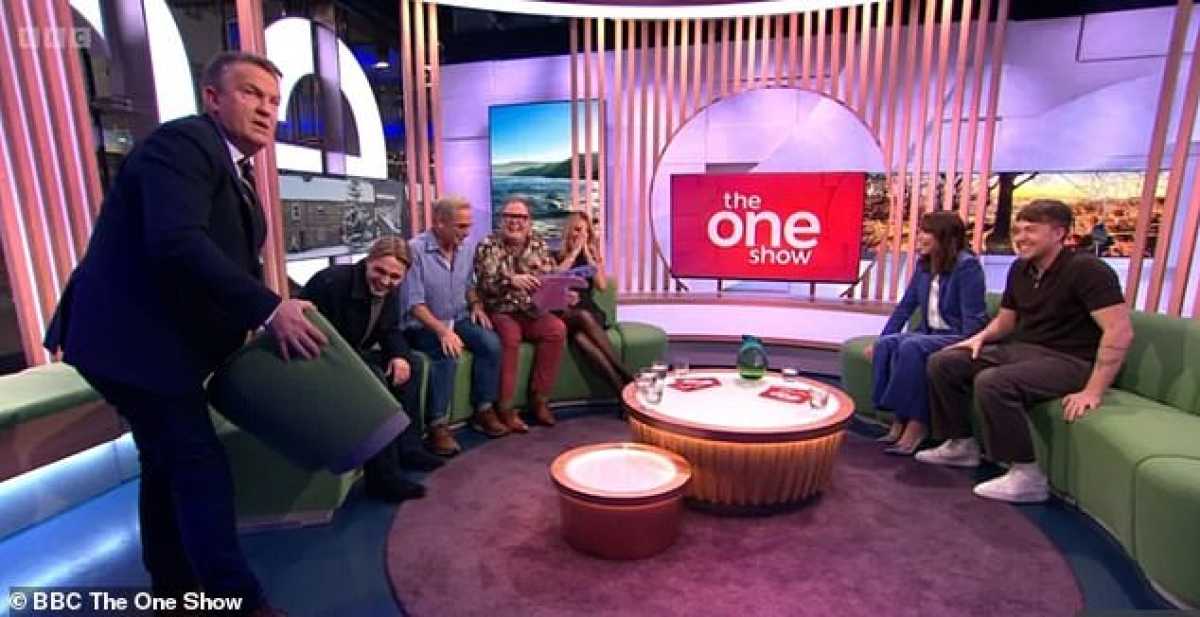 Bradley Walsh's On Air Sofa Blunder Causes Chaos On The One Show