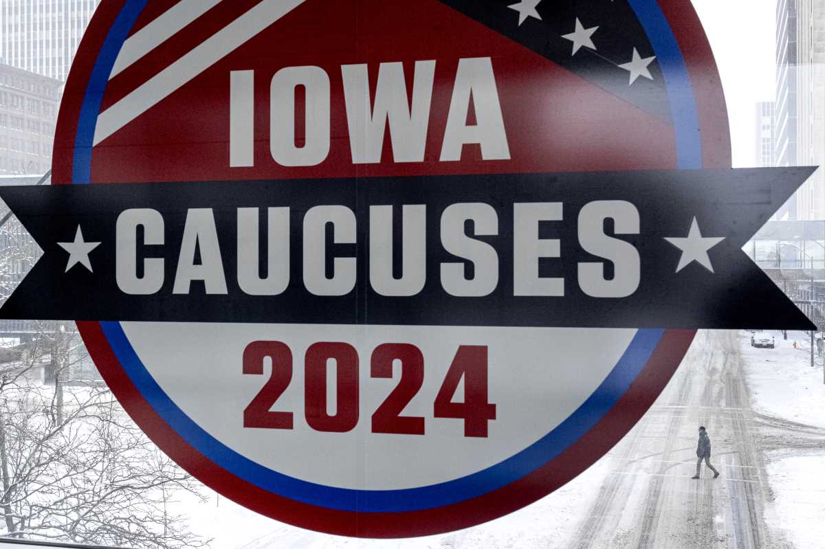 Candidates Battle Frigid Temperatures And Polar Vortex As Iowa Caucuses Kick Off 2024 Presidential Race