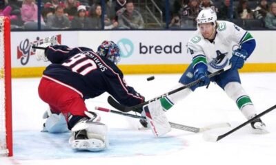 Canucks Fall In Overtime To Blue Jackets On Exhausting Road Trip