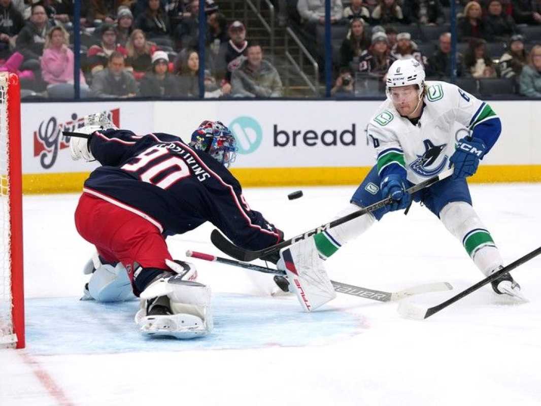 Canucks Fall In Overtime To Blue Jackets On Exhausting Road Trip