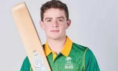 Captaincy Of South African U19 Cricket Team Stripped From David Teeger Ahead Of Icc U19 Men's Cricket World Cup