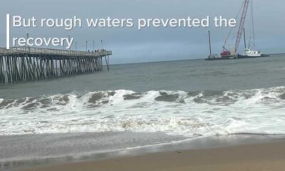 Car Drives Off Virginia Beach Fishing Pier, Diving Team Unsuccessful In Recovery Effort