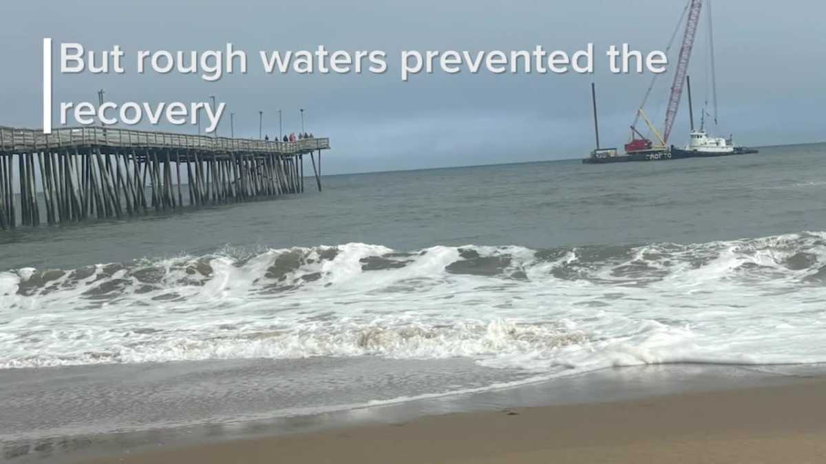 Car Drives Off Virginia Beach Fishing Pier, Diving Team Unsuccessful In Recovery Effort