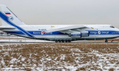 Cargo Airplane Still Grounded At Toronto Pearson International Airport