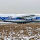 Cargo Airplane Still Grounded At Toronto Pearson International Airport