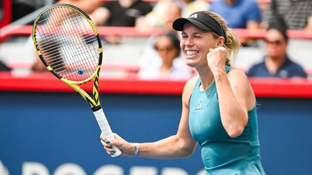 Caroline Wozniacki Makes Winning Start At Australian Open Comeback