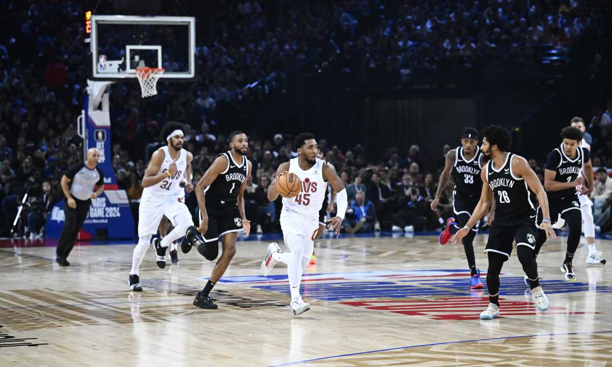 Cleveland Cavaliers Defeat Brooklyn Nets In Paris