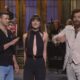 Dakota Johnson Makes Surprise Appearance On 'snl' With Jimmy Fallon And Justin Timberlake