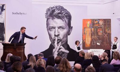 David Bowie Auctions Fetch Millions At Sotheby's