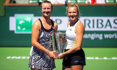 Doubles Champions Krejcikova And Siniakova's Icy Exchange At Australian Open