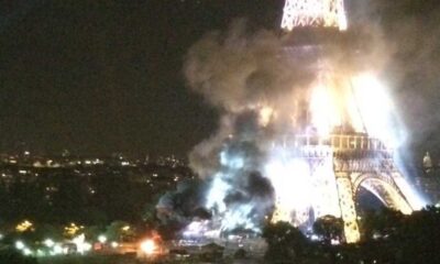 Eiffel Tower Fire Rumours Spark Panic On Social Media