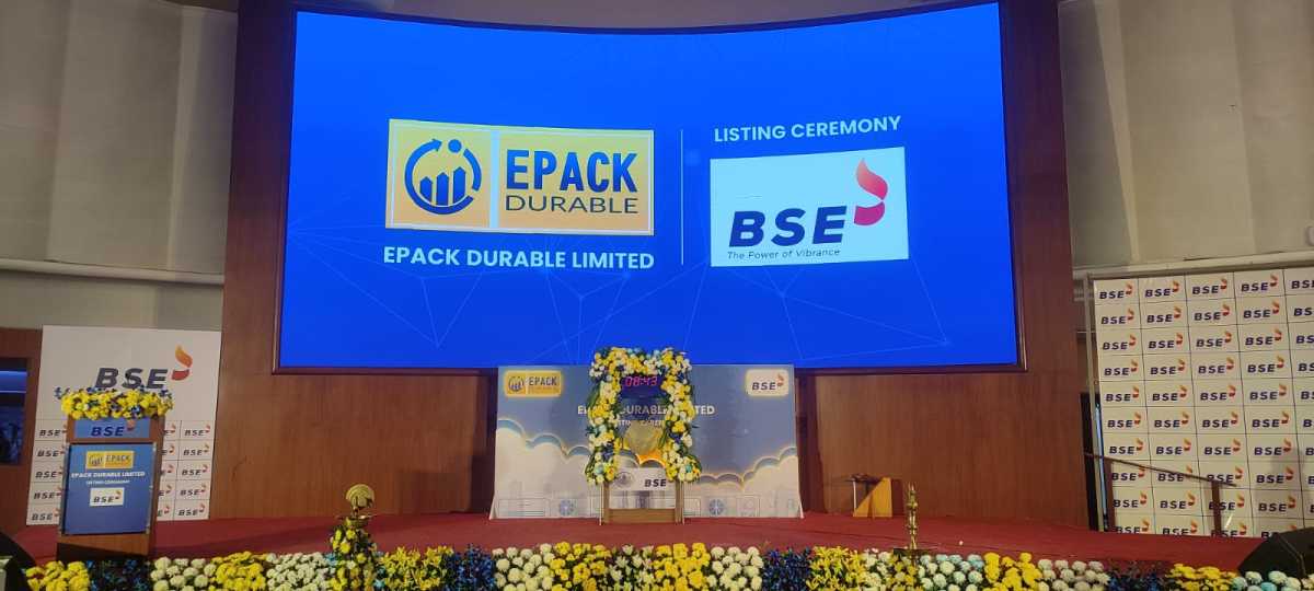 Epack Durable Shares Open At A Discount On Nse