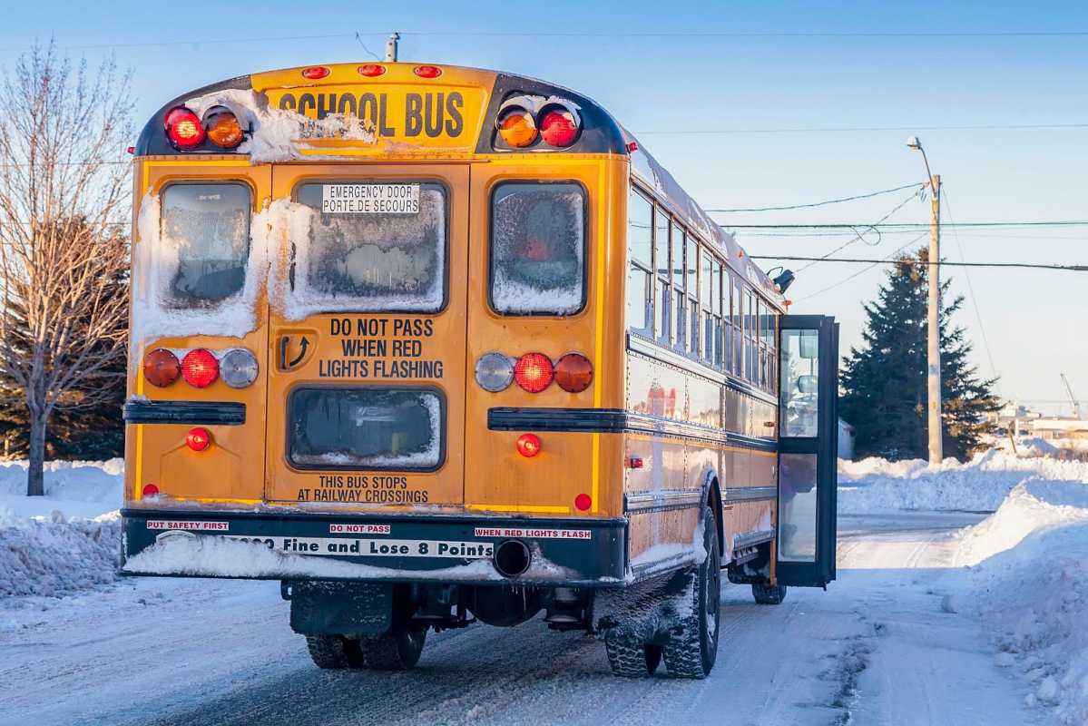 Extreme Cold Weather Forces School Bus Cancellations In Several Communities