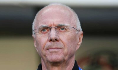 Former England Manager Sven Goran Eriksson Diagnosed With Terminal Cancer