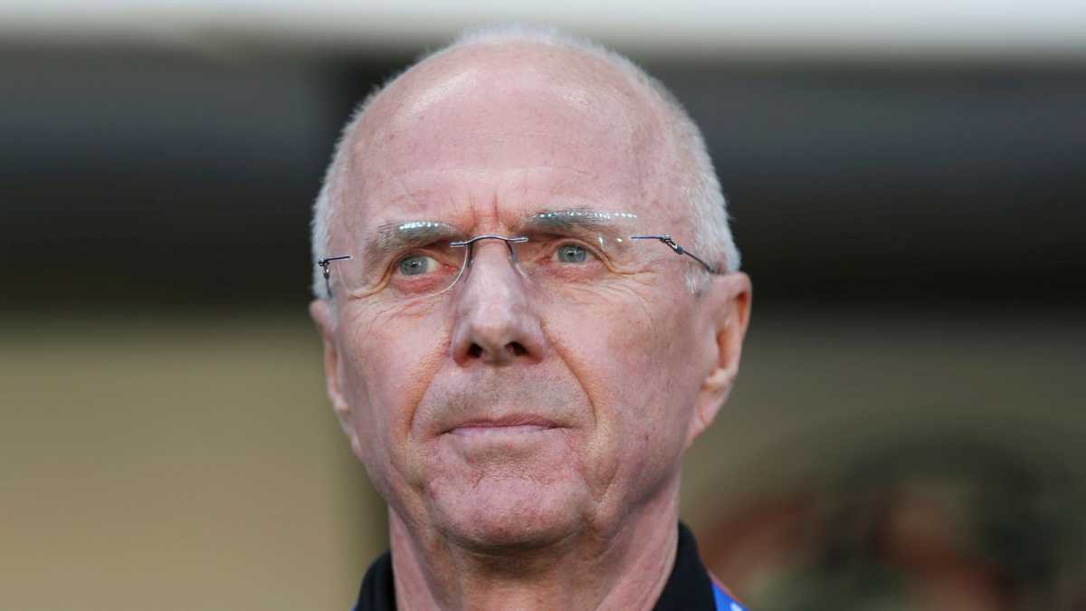 Former England Manager Sven Goran Eriksson Diagnosed With Terminal Cancer