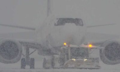 Heavy Snowfall Causes Flight Cancellations And Delays At Vancouver International Airport