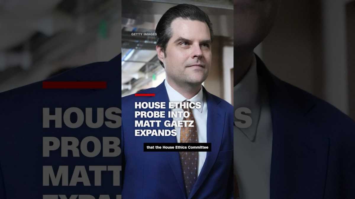 House Ethics Committee Investigates Closed Probe Into Matt Gaetz