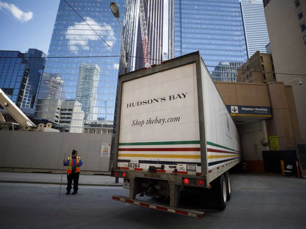 Hudson's Bay Flagship Store In Vancouver Struggles Amid Financial Challenges