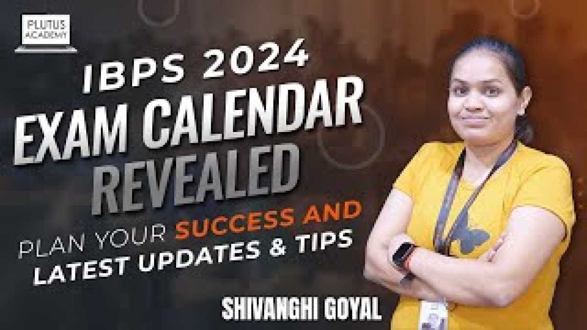 Ibps Releases Exam Calendar For Bank Recruitment Exams 2024