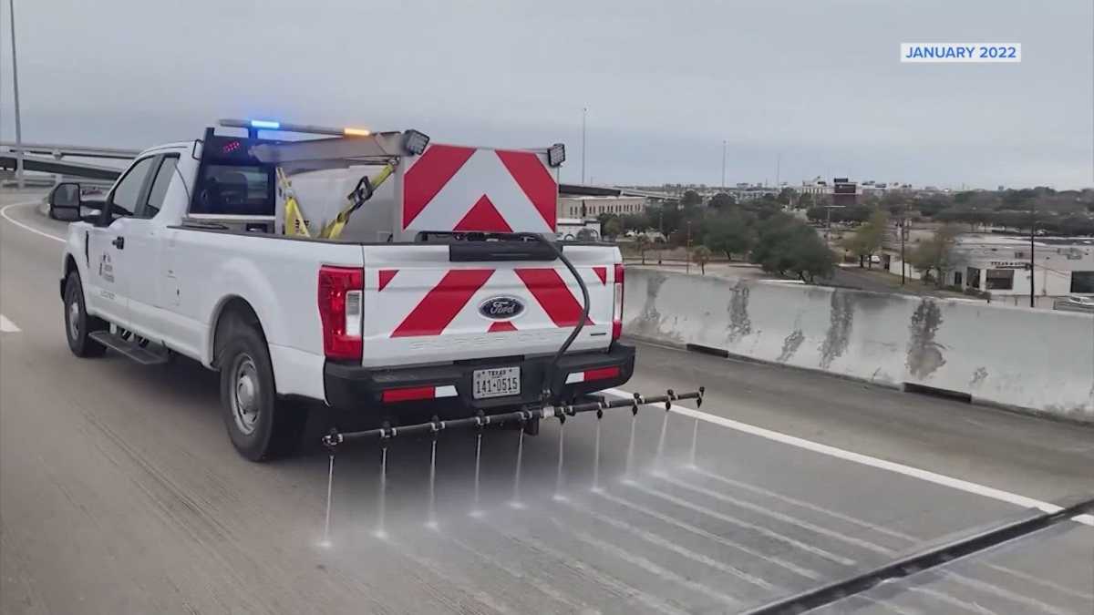 Icy Road Conditions Reported In Houston Area, Caution Urged For Drivers