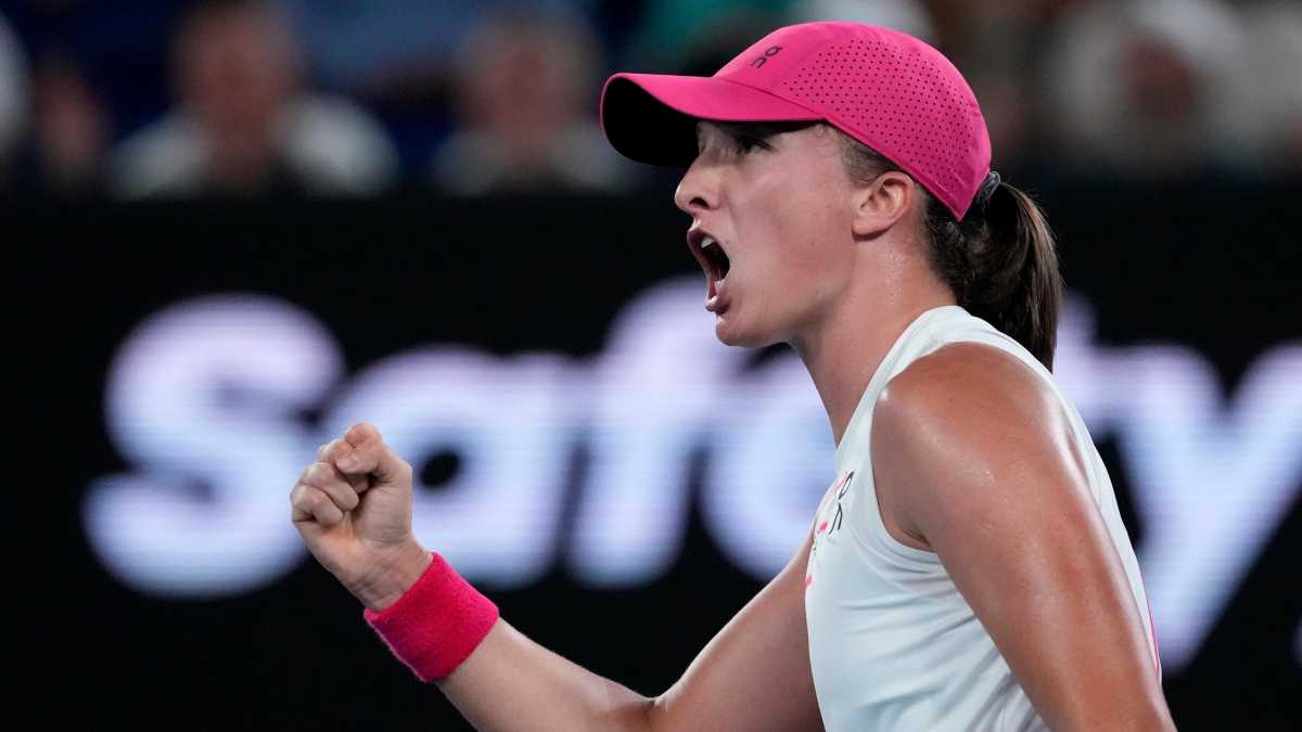 Iga Świątek Rallies To Victory In Epic Australian Open Match