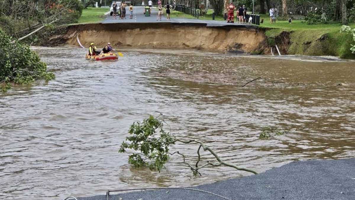 Intense Storms Bring Flooding And Rescues In South East Queensland