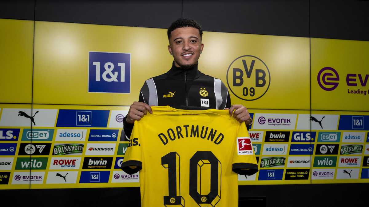 Jadon Sancho Returns To Borussia Dortmund On Loan