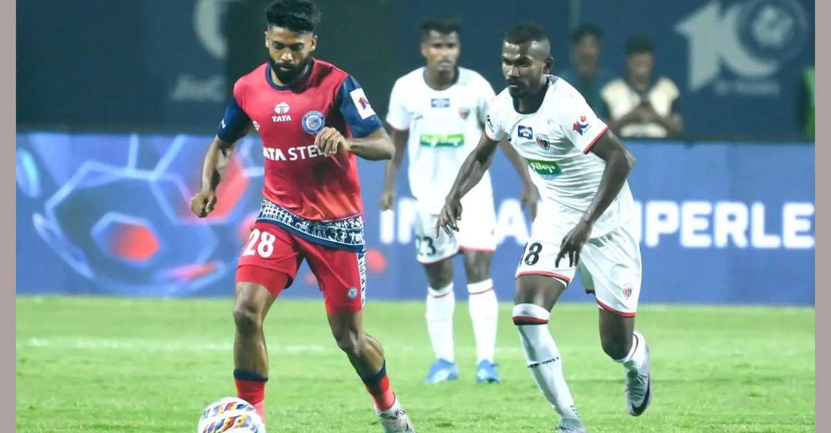 Jamshedpur Fc And Northeast United Fc Play Out 1 1 Draw In Isl Match