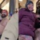 Jason Kelce's Shirtless Celebration At Chiefs Bills Playoff Game Surprises Wife And Taylor Swift